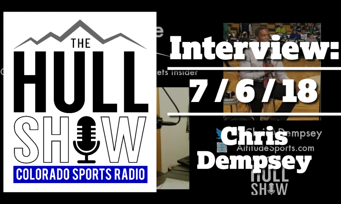 Interview | 7/6/18 | Chris Dempsey of Altitude TV. Should Carmelo Come Back to the Nuggets?