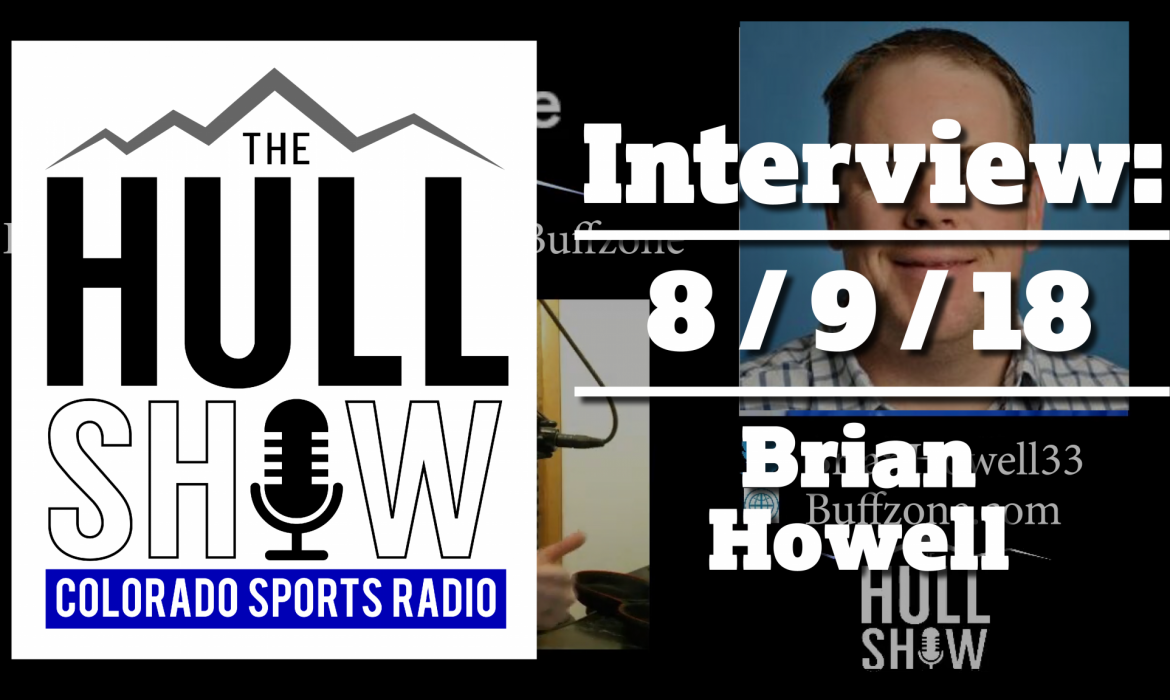 Interview | 8/9/18 | Brian Howell, CU Beat Writer for Buffzone On All Things CU Football