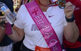 BOBBIE FOOTE TO BE RECOGNIZED AS HONORARY BAT GIRL FOR HER EFFORTS TO SUPPORT THE FIGHT AGAINST BREAST CANCER