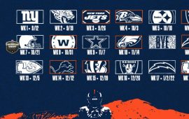 Broncos 2021 Schedule