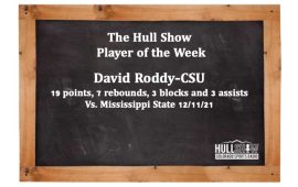 Player of the Week:  12/6-12/11 – CSU’s    David Roddy