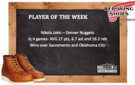 Player of the Week: 1/3/22-1/9/22 –            Nikola Jokic