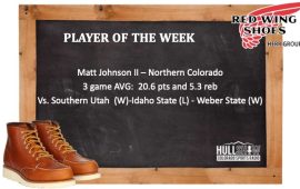 Player of the Week: 2/14-2/20 Matt Johnson II Northern Colorado