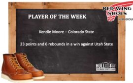 Player of the week:  2/21-2/27                      Kendle Moore CSU