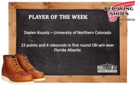 Player of the Week:  3/14-3/20  Daylen Kountz – University of Northern Colorado