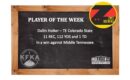 The Hull Show Player of the Week:  9/18-9/24   Dallin Holker – TE Colorado State